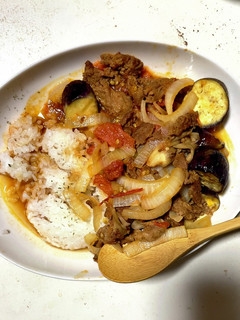 大豆ミートで生トマトからハヤシライス♪-レシピのメイン写真