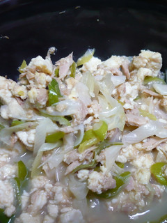 ねぎとツナの炒り豆腐-レシピのメイン写真