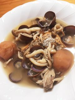簡単!鯛とあさりの和風アクアパッツァ-レシピのメイン写真