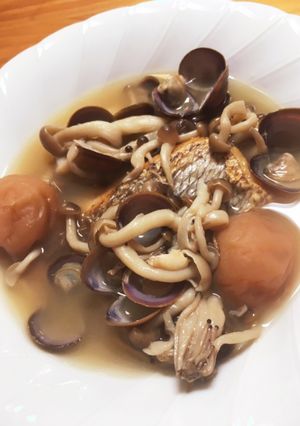 簡単！鯛とあさりの和風アクアパッツァ-レシピのメイン写真