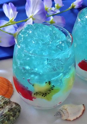 可愛さ溢れる！ＳＵＭＭＥＲゼリー♪-レシピのメイン写真