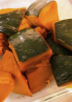簡単！ホットクックでかぼちゃの煮付け-レシピのメイン写真