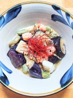 なすとそら豆のピリ辛マヨネーズ炒め-レシピのメイン写真