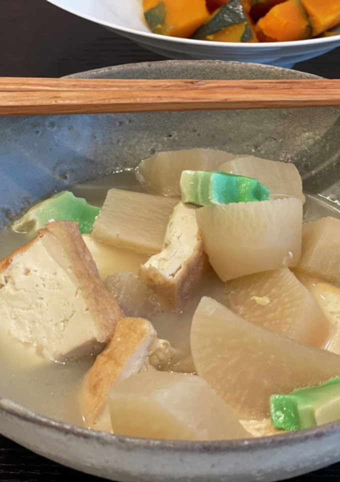 簡単★厚揚げと大根の煮物-レシピのメイン写真