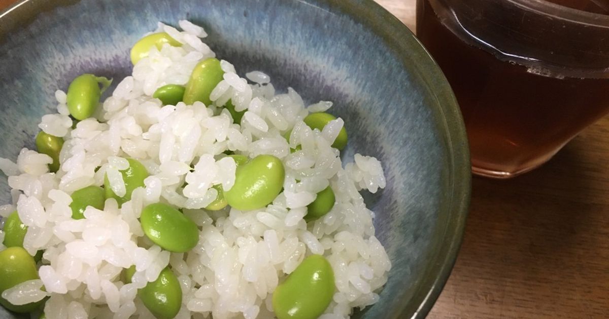 えだまめごはんさん専用 簡単！冷凍枝豆de豆まめご飯 by snoopy_snoopy 【クックパッド