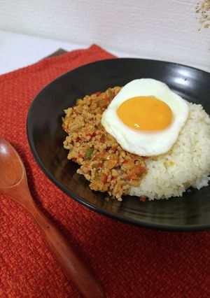 我が家のガパオライス-レシピのメイン写真