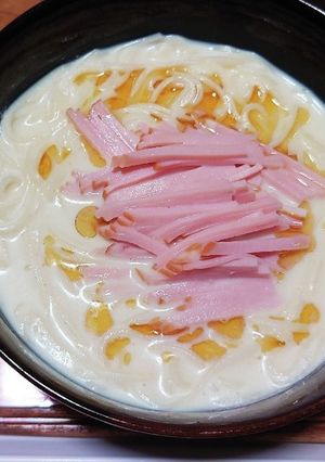 ひやむぎ白湯麺-レシピのメイン写真