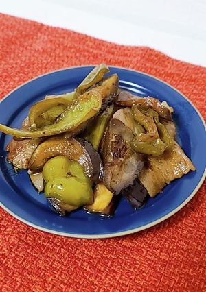 なすぴー肉の南蛮酢炒め☆-レシピのメイン写真