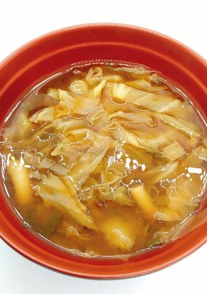 【病院】ピリ辛スープ【給食】-レシピのメイン写真