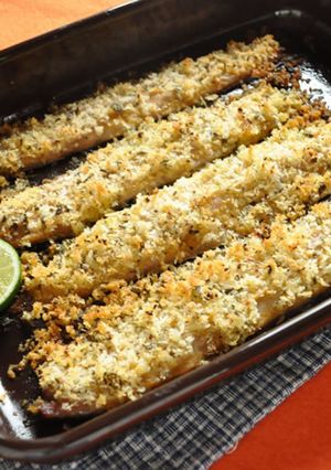 さんまのマスタード・かりかりパン粉焼き-レシピのメイン写真