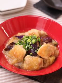鶏肉の黒酢みぞれ煮-レシピのメイン写真