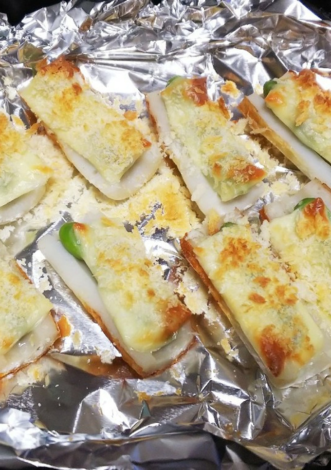 ちくわと枝豆とチーズのサクサク焼き-レシピのメイン写真