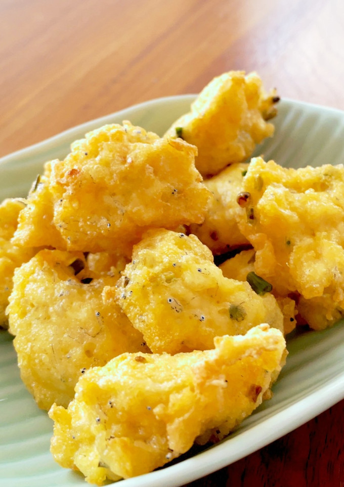 【簡単】豆腐のおとし揚げ☆-レシピのメイン写真
