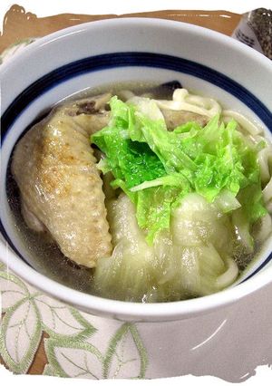 温まる◎コンソメうどん-レシピのメイン写真