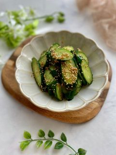 和えるだけ!辛いきゅうりのごま和え-レシピのメイン写真