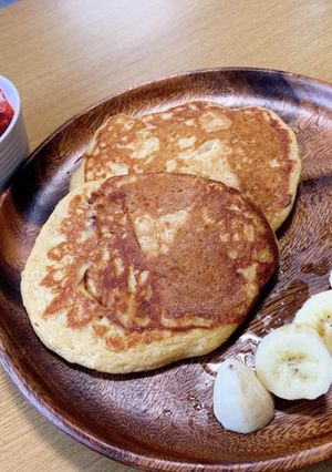 オートミール＆おからのもちもちパンケーキ-レシピのメイン写真
