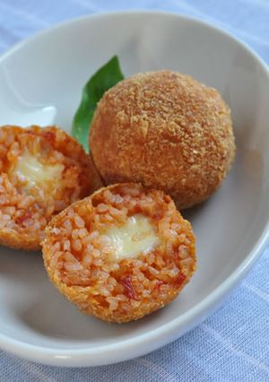 中からチーズがとろり♪ライスコロッケ-レシピのメイン写真