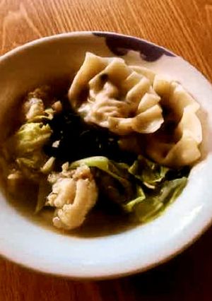 あんこうの水餃子スープ-レシピのメイン写真