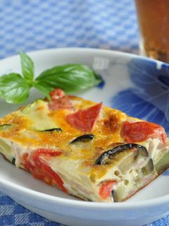 夏野菜のオムレツ-レシピのメイン写真