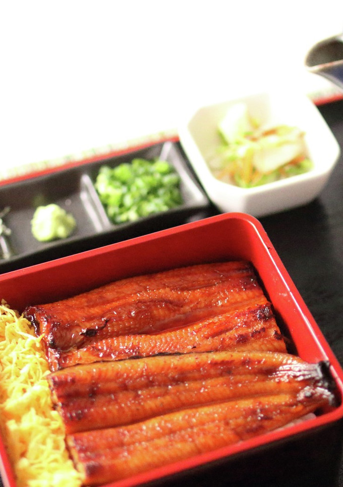 なか卯の！鰻のひつまぶし風セット♪-レシピのメイン写真