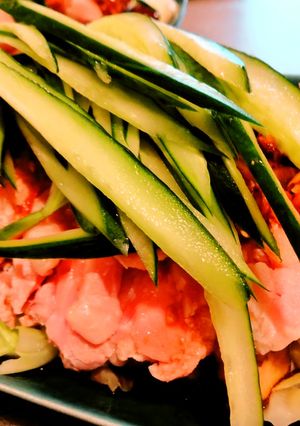 夏バテ解消!!中華風チキンサラダ-レシピのメイン写真