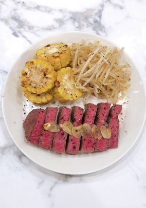 おうちで絶品ステーキワンプレート♡-レシピのメイン写真