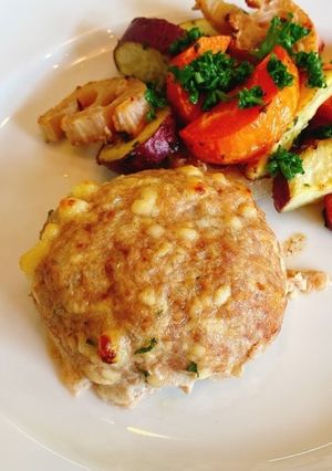 豆腐ハンバーグのオーブン焼き-レシピのメイン写真