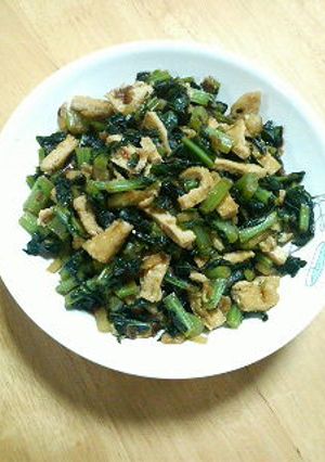 大根葉の炒め煮-レシピのメイン写真