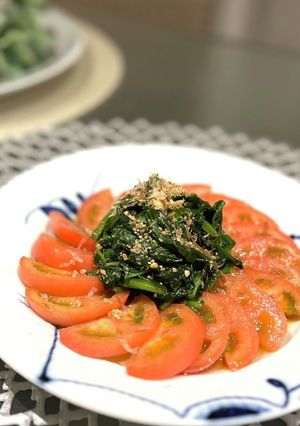 ほうれん草のダイエット和風サラダ-レシピのメイン写真