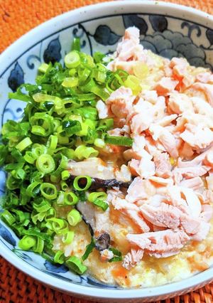 ふんわり卵の鶏粥-レシピのメイン写真