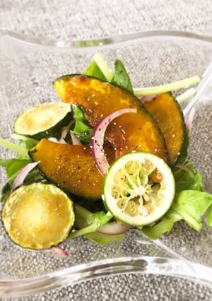 夏野菜マリネ風サラダ　塩麹ドレ-レシピのメイン写真