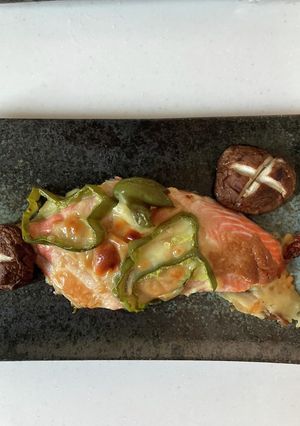 鮭の味噌チーズ焼き-レシピのメイン写真