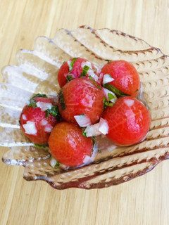 ミニトマトのレモンマリネ-レシピのメイン写真