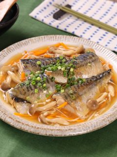 きのこあんかけ塩サバ-レシピのメイン写真