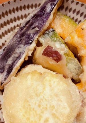 天ぷら粉不要！油少なめ！サクサク天ぷら-レシピのメイン写真