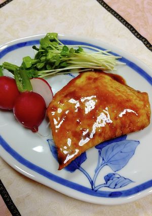 かじきの中華風照り焼き-レシピのメイン写真