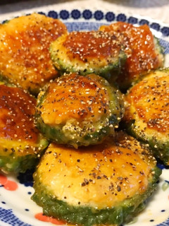簡単ヘルシー♪ゴーヤの肉詰め-レシピのメイン写真