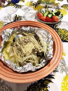 サバ缶のホイル焼き リュウジさんアレンジ-レシピのメイン写真