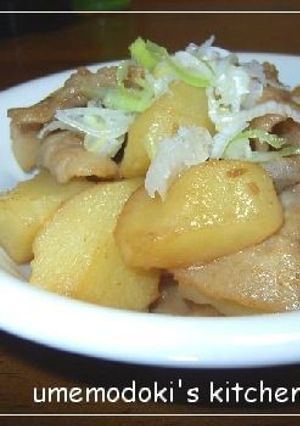 じゃがいもの豚肉和え-レシピのメイン写真