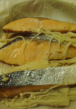１０分でもう一品！　鮭のマヨバタ蒸し-レシピのメイン写真