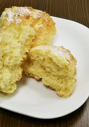 ヘルシオで作るかんたんパン（発酵なし）-レシピのメイン写真