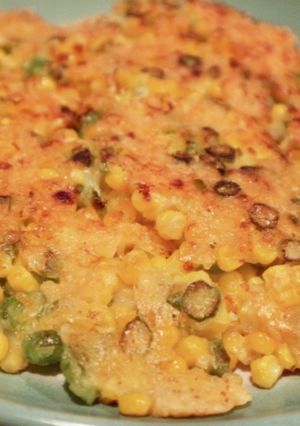 【野菜嫌いへ】もろこしチーズチヂミ-レシピのメイン写真