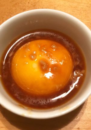 即席！卵黄の醤油麹漬け-レシピのメイン写真