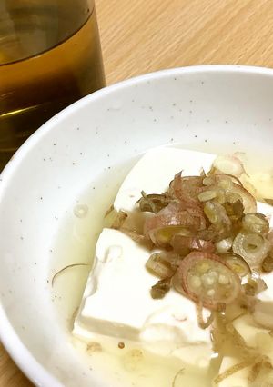だし汁で味わう冷奴-レシピのメイン写真