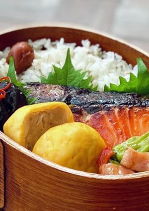 わっぱ弁当＊銀鮭の味噌焼き-レシピのメイン写真