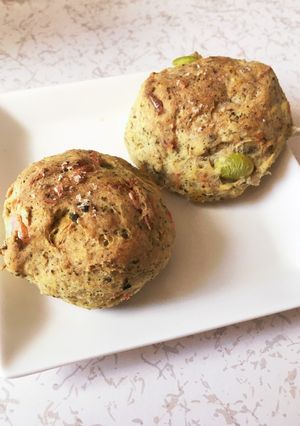 糖質制限！麦茶出がらしおからパン-レシピのメイン写真