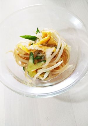 給食の味♪簡単に♪春雨サラダ-レシピのメイン写真