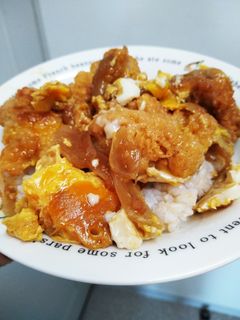 簡単に♪手抜き♪ナゲットで親子丼!-レシピのメイン写真