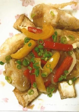 あんこうとカラフル野菜の中華風あんかけ-レシピのメイン写真