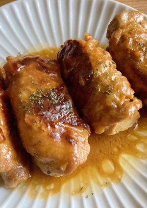 バター醤油ソースの豚りんごソテー-レシピのメイン写真